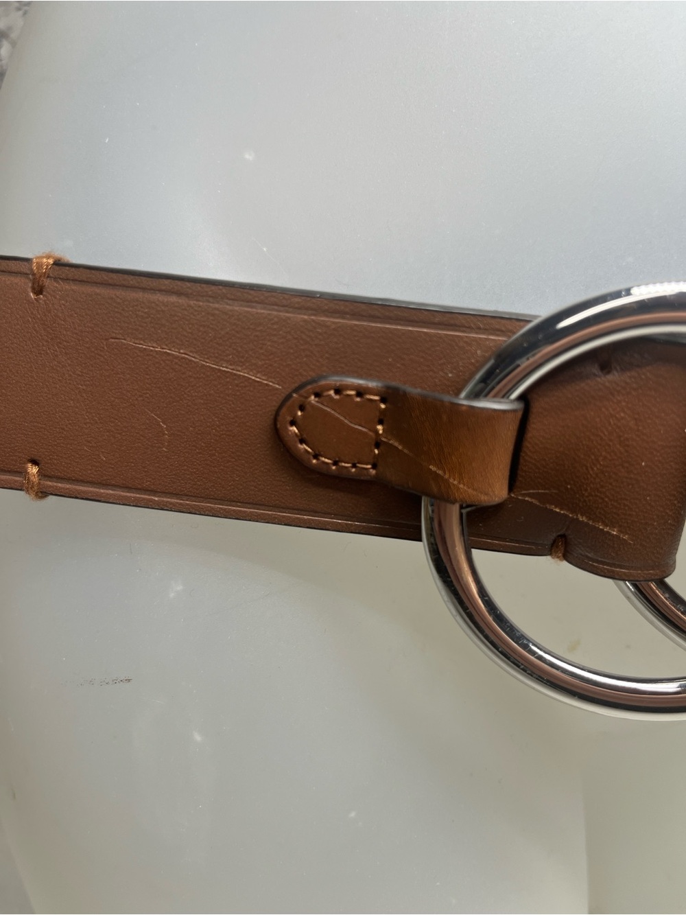Polo Ralph Lauren Women Belt
Brown Leather Double Ring Medium Silver Equestrian - Picture 10 of 10